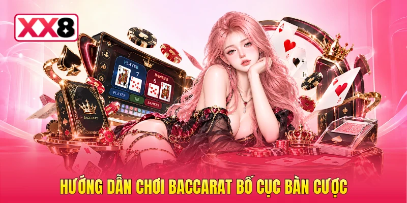 Hướng dẫn chơi Baccarat bố cục bàn cược 